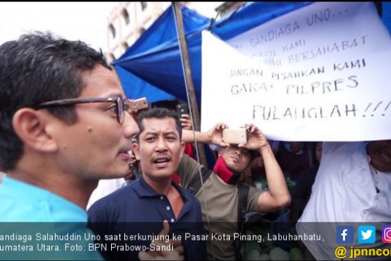 Ada Trending #SandiwaraUno setelah Poster Penolakan Sandiaga - JPNN.COM