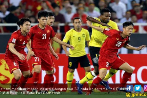 Tahan Malaysia, Vietnam Selangkah Lagi Juara Piala AFF 2018 - JPNN.COM