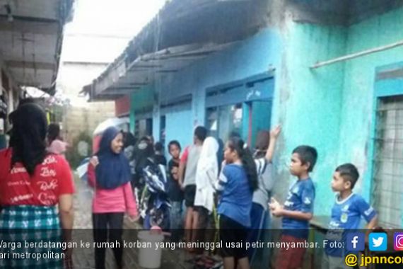 Petir Menyambar, Bocah di Bogor Tewas dengan HP di Pipinya - JPNN.COM