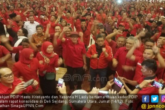 Horas! Lagu 'Ayo Pilih Jokowi' Sambut Safari Politik PDIP - JPNN.COM