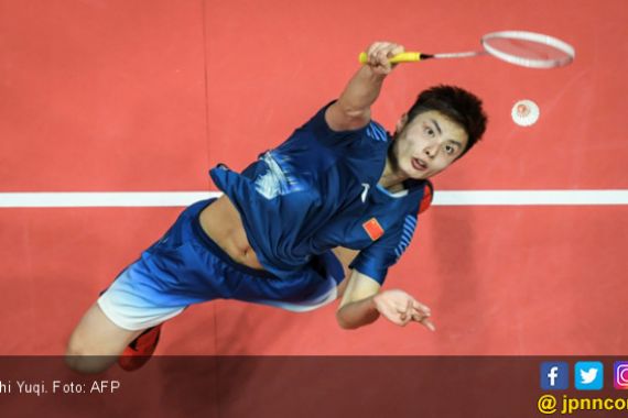 Shi Yuqi Menang, Tiongkok Unggul 2-0 dari Thailand - JPNN.COM