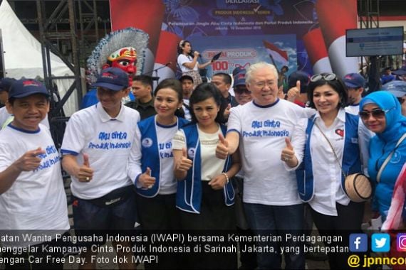IWAPI Bersama Kemendag Kampanyekan Cinta Produk Indonesia - JPNN.COM