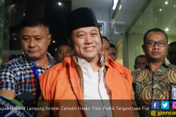 Adik Zulhas Dijebloskan ke Lapas Bandar Lampung - JPNN.COM