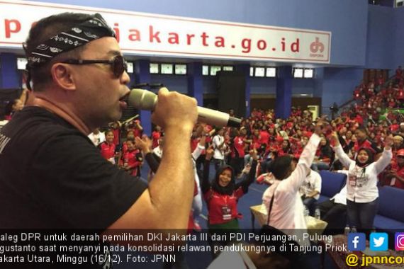 Konsolidasi Relawan Caleg PDIP Serasa Konser Rock - JPNN.COM