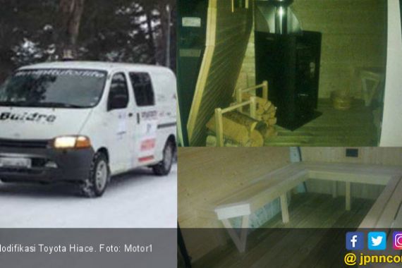 Modifikasi Toyota Hiace : Ada Ruang Sauna di Kabin - JPNN.COM