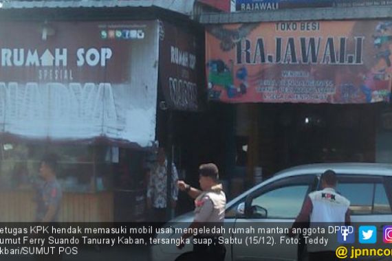 KPK Buru Tersangka Korupsi hingga ke Rumah Sop Nadya Binjai - JPNN.COM