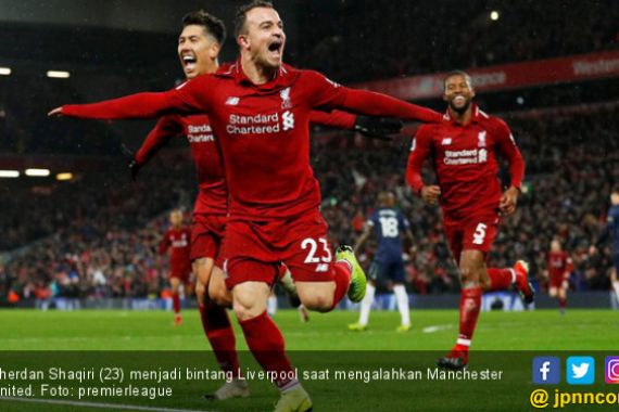 Rekor Baru: Liverpool dan Manchester United Berjarak 19 Poin - JPNN.COM