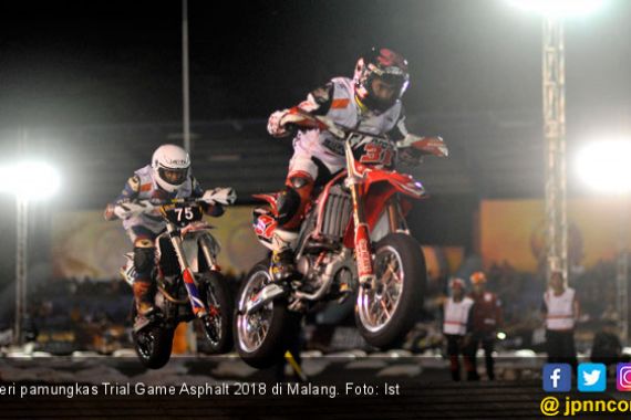 2 Pembalap Indonesia Genggam Juara Balap Supermoto 2018 - JPNN.COM