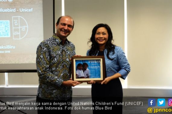Peduli Pendidikan, Blue Bird Jalin Kerja Sama dengan UNICEF - JPNN.COM