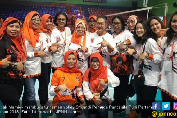 Mbak Mamiek Buka Turnamen Voli Srikandi Pemuda Pancasila - JPNN.COM