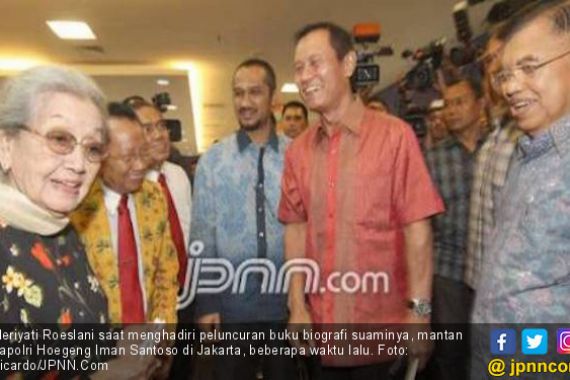 Polri Tanggung Biaya Pengobatan Istri Mantan Kapolri Hoegeng - JPNN.COM