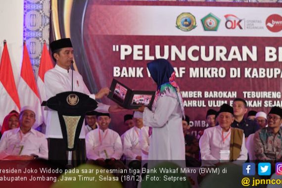 Jokowi: Bank Wakaf untuk Kesejahteraan Umat - JPNN.COM