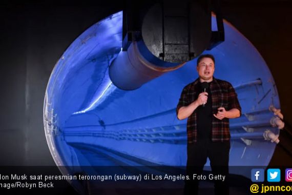 Elon Musk Resmikan Terowongan Pertamanya dan Mahal - JPNN.COM