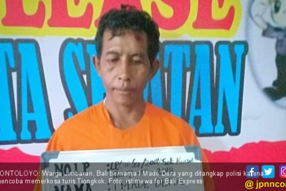 Pria Sontoloyo Coba Perkosa Turis Tiongkok saat Mau Mandi - JPNN.COM