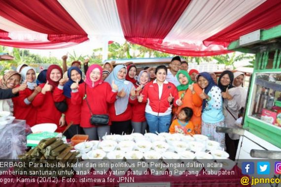 Jurus Ibu-ibu PDI Perjuangan Beramal sambil Berdayakan UMKM - JPNN.COM