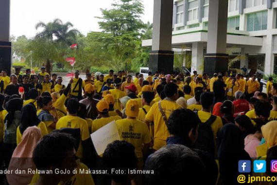 Relawan GoJo Makassar Optimistis Menangkan Jokowi - Ma'ruf - JPNN.COM