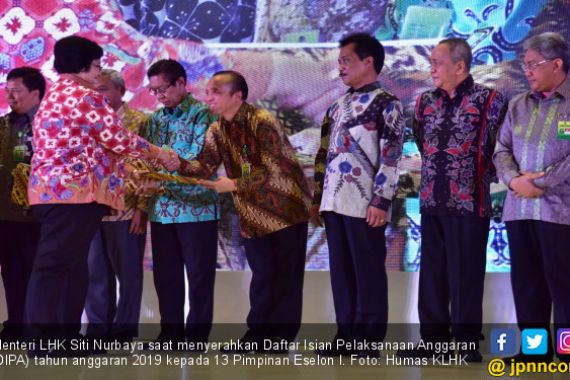 Serahkan DIPA 2019, Menteri LHK Pesan Jaga Akuntabilitas - JPNN.COM