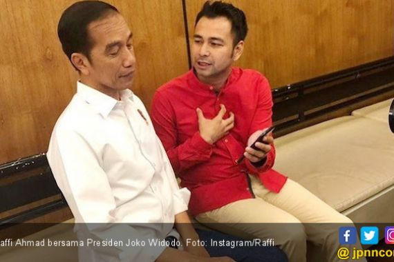 Nge-Vlog Bareng Jokowi, Begini Perasaan Raffi Ahmad - JPNN.COM