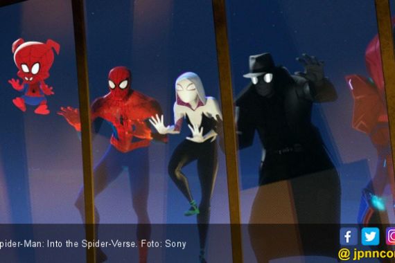 Reuni Para Korban Laba-Laba di Into the Spider-Verse - JPNN.COM