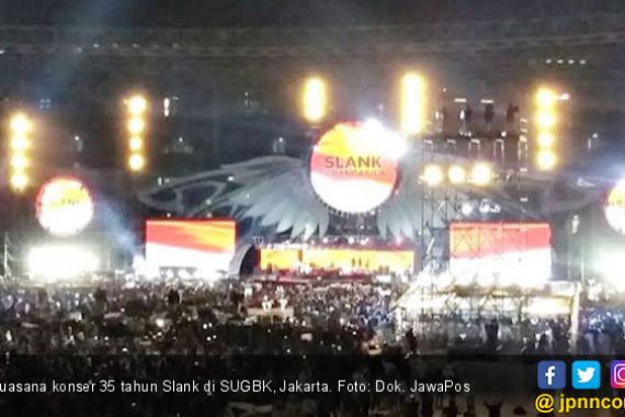 Pesan Jokowi atas Bencana Tsunami Banten di Konser Slank - JPNN.COM