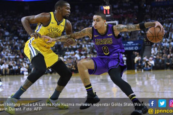 Wow! La Lakers Gulung Golden State Warriors di Oracle Arena - JPNN.COM