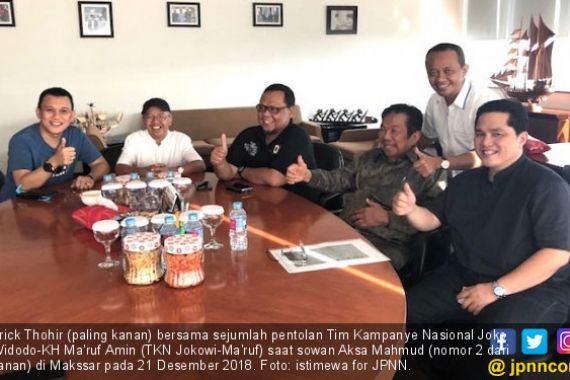 Pastikan Ipar Pak JK Ikut Menangkan Jokowi-Ma'ruf di Sulsel - JPNN.COM