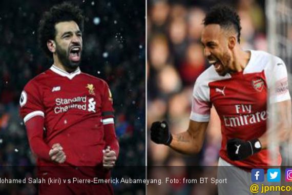 Liverpool Vs Arsenal: Adu Tajam Salah dengan Aubameyang - JPNN.COM