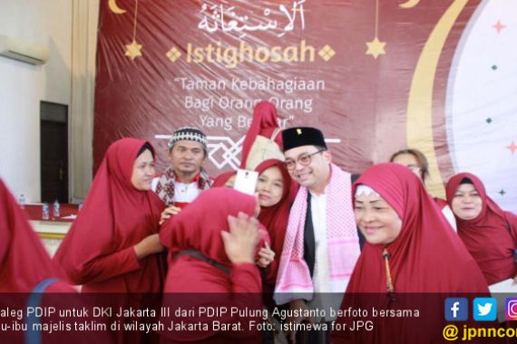 Sambut Tahun Baru, Caleg PDIP Gelar Istigasah Bareng Ibu-ibu - JPNN.COM