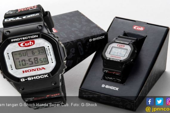 Koleksi Awal Tahun, Edisi Khusus G-Shock Honda Super Cub - JPNN.COM