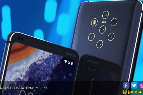 5 Kamera Nokia 9 PureView Bisa Ambil Gambar Serentak - JPNN.COM