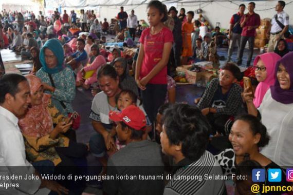 Dikunjungi Jokowi, 90 Persen Korban Tsunami Minta Relokasi - JPNN.COM