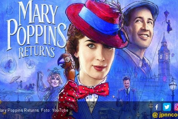 Perankan Marry Poppins, Emily Blunt Bikin Keluarga Bangga - JPNN.COM