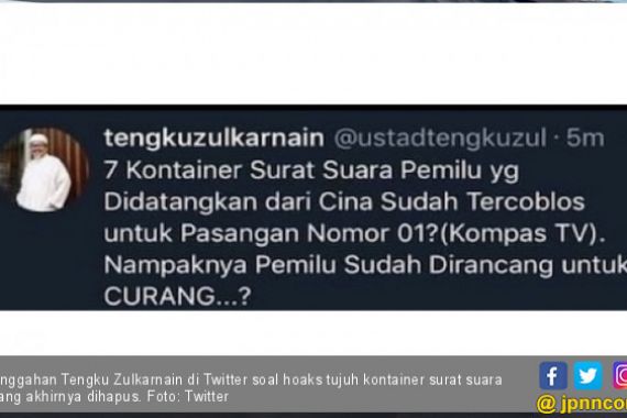 Hoaks Mampu Mengubah Pilihan Politik Publik - JPNN.COM