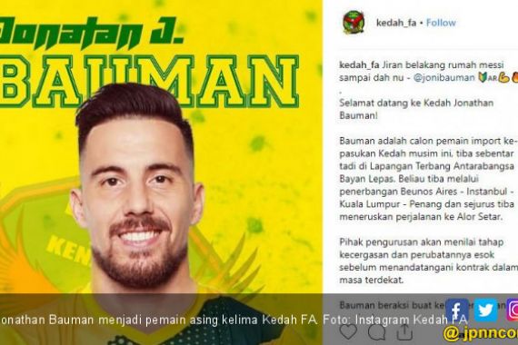 Dibuang Persib Bandung, Jonathan Bauman Gabung Klub Malaysia - JPNN.COM