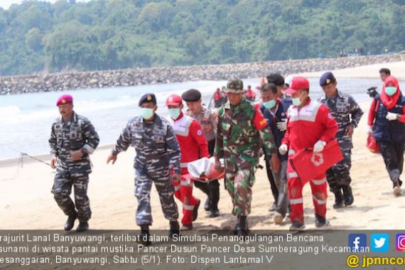 9 Kabupaten Rawan Tsunami, Polisi Siap Siaga - JPNN.COM