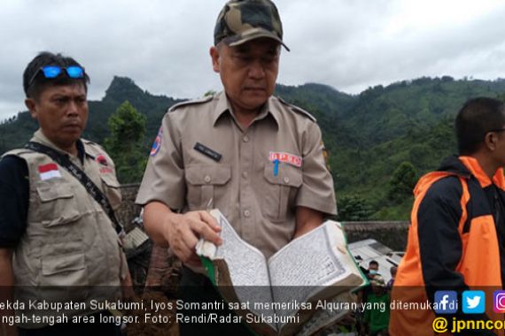 Alquran dan Jenazah yang Utuh di Timbunan Longsor Sukabumi - JPNN.COM