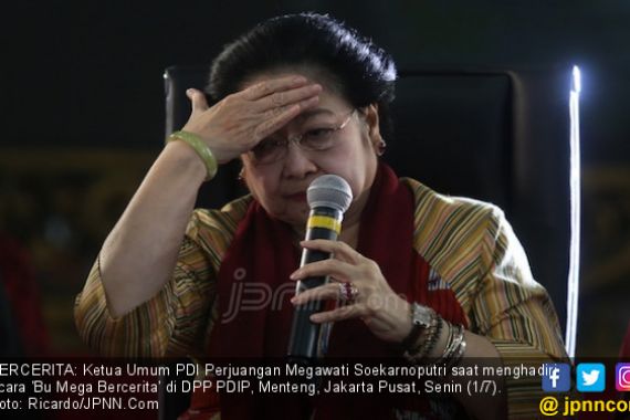 Megawati: Saya Ingin Jawab, Pengecut Kamu, Pengecut Kamu - JPNN.COM