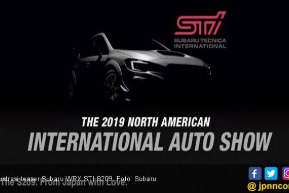 Subaru Secara Eksklusif Hadirkan WRX STI S209 di Detroit - JPNN.COM