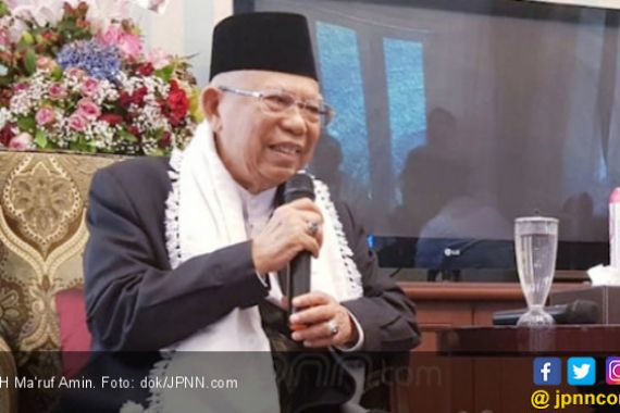 Ma'ruf Amin: Ya Allah, Hilangkanlah Penyakit Arifin Ilham - JPNN.COM