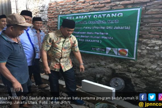 PWNU DKI Jakarta Berjanji Lanjutkan Program Kerakyatan Almarhum Saefullah - JPNN.COM