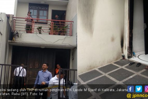 Pelempar Bom Molotov ke Rumah Wakil Ketua KPK Diduga 2 Orang - JPNN.COM