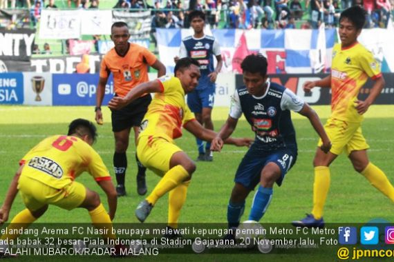 Babak 32 Besar Piala Indonesia, Arema FC Jumpa Persita - JPNN.COM