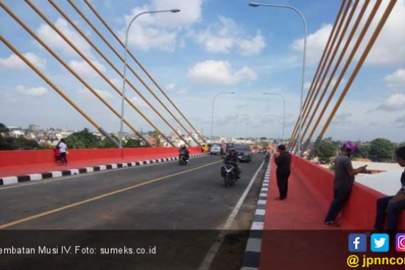 Jembatan Musi IV Bakal Tembus ke Tol Palindra - Kapal Betung - JPNN.COM