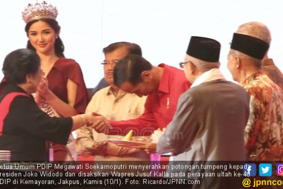 Bu Mega Sebenarnya Ingin JK Tetap Dampingi Jokowi di Pilpres - JPNN.COM