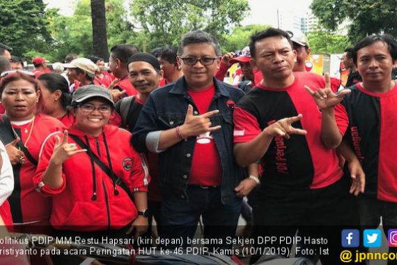 Restu Hapsari Ajak Kader PDIP Berjuang Bersama Pemerintah - JPNN.COM