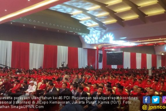 Ultah Lagi, PDIP Genjot Konsolidasi demi Menangkan Jokowi - JPNN.COM