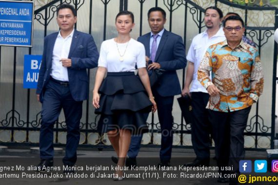 Agnez Mo Diberi Waktu 30 Menit Bersama Jokowi - JPNN.COM