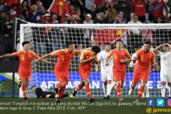 Pukul Filipina, Tiongkok Tembus 16 Besar Piala Asia 2019 - JPNN.COM