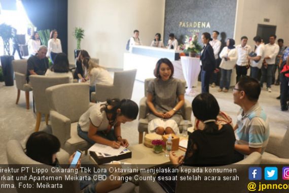 Meikarta CBD Orange County Serah Terima 408 Unit Apartemen - JPNN.COM