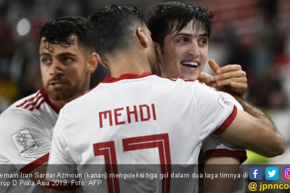2 Kali Main 7 Gol, Iran Tembus 16 Besar Piala Asia 2019 - JPNN.COM